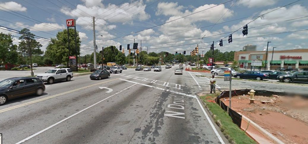 North Druid Hills Road and Briarcliff Road